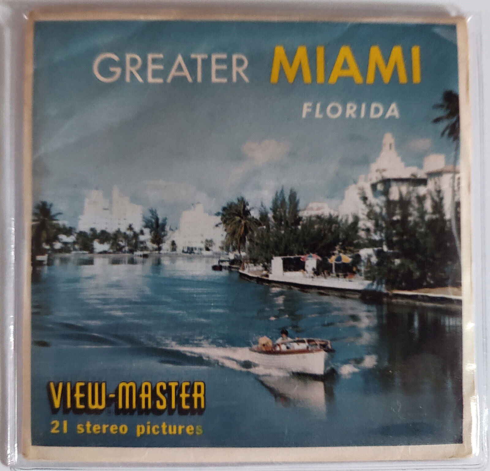 View-Master Greater Miami Florida 3 reel packet A963