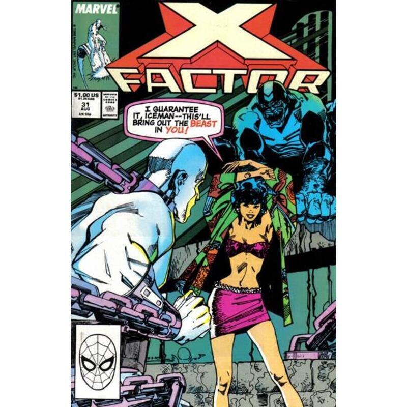 X-Factor (1986 series) #31 in Very Fine condition. Marvel comics [g~