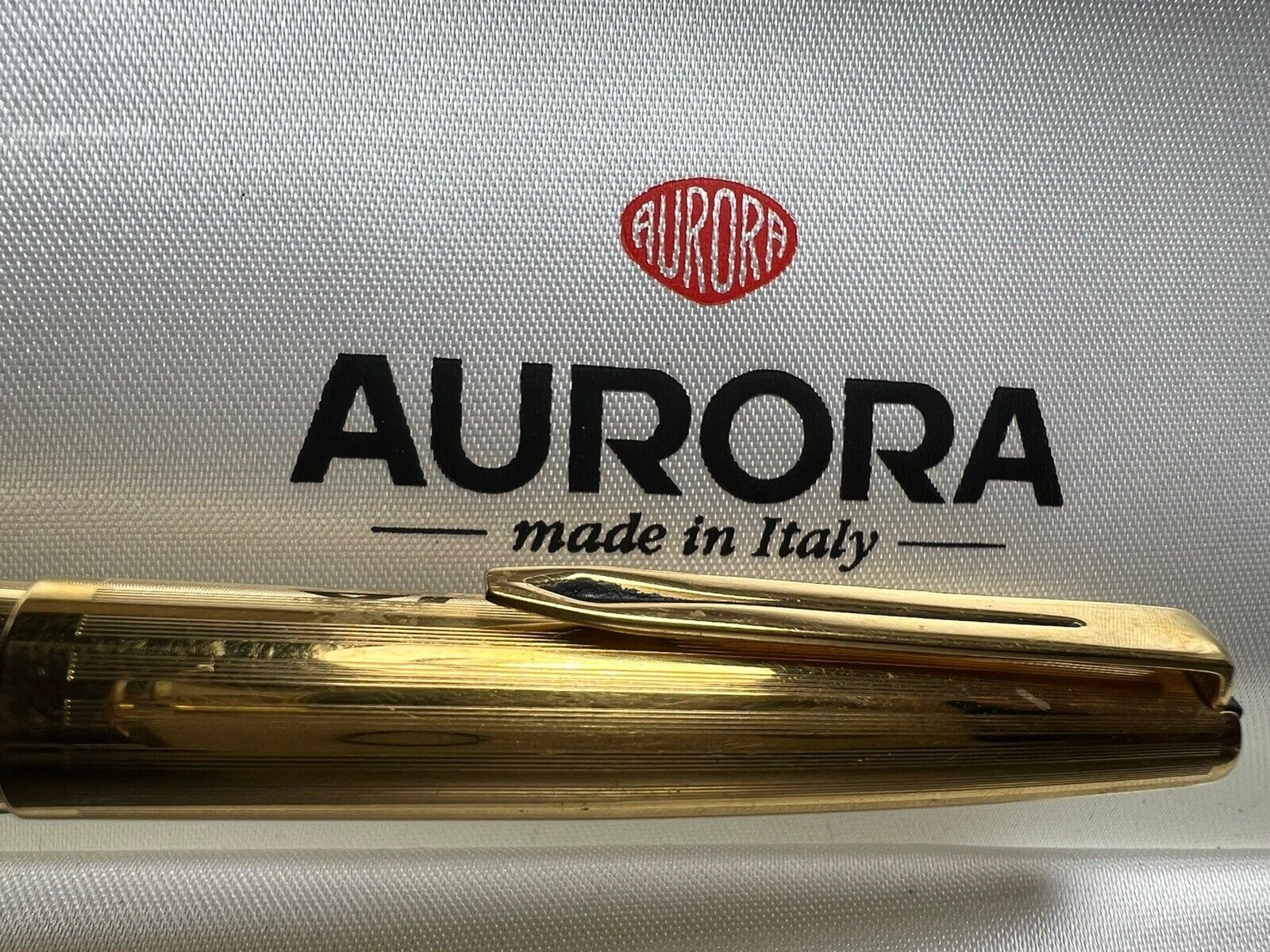 Aurora 98 Pen Fountain Pen Spare Magic Gl Foil Gold 9k Marking