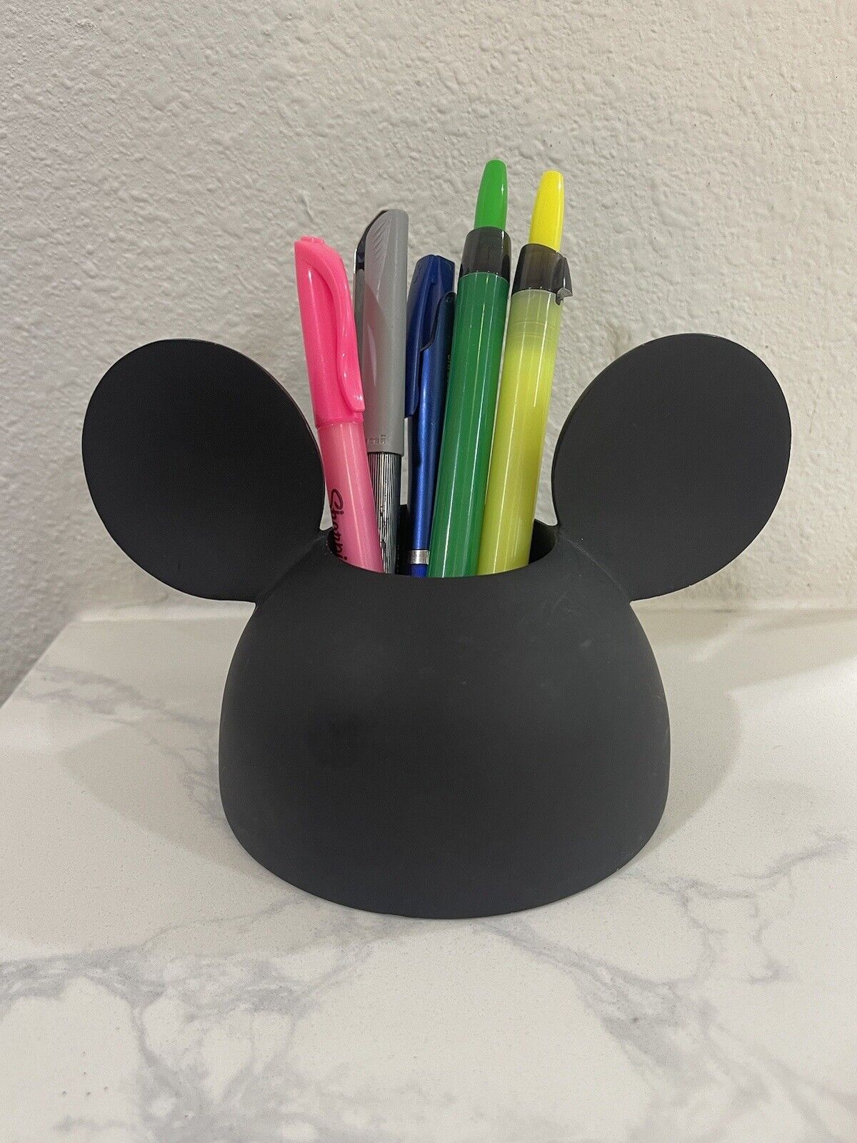 Disney Mickey Mouse Ears Desk Organizer - Vintage Collectible