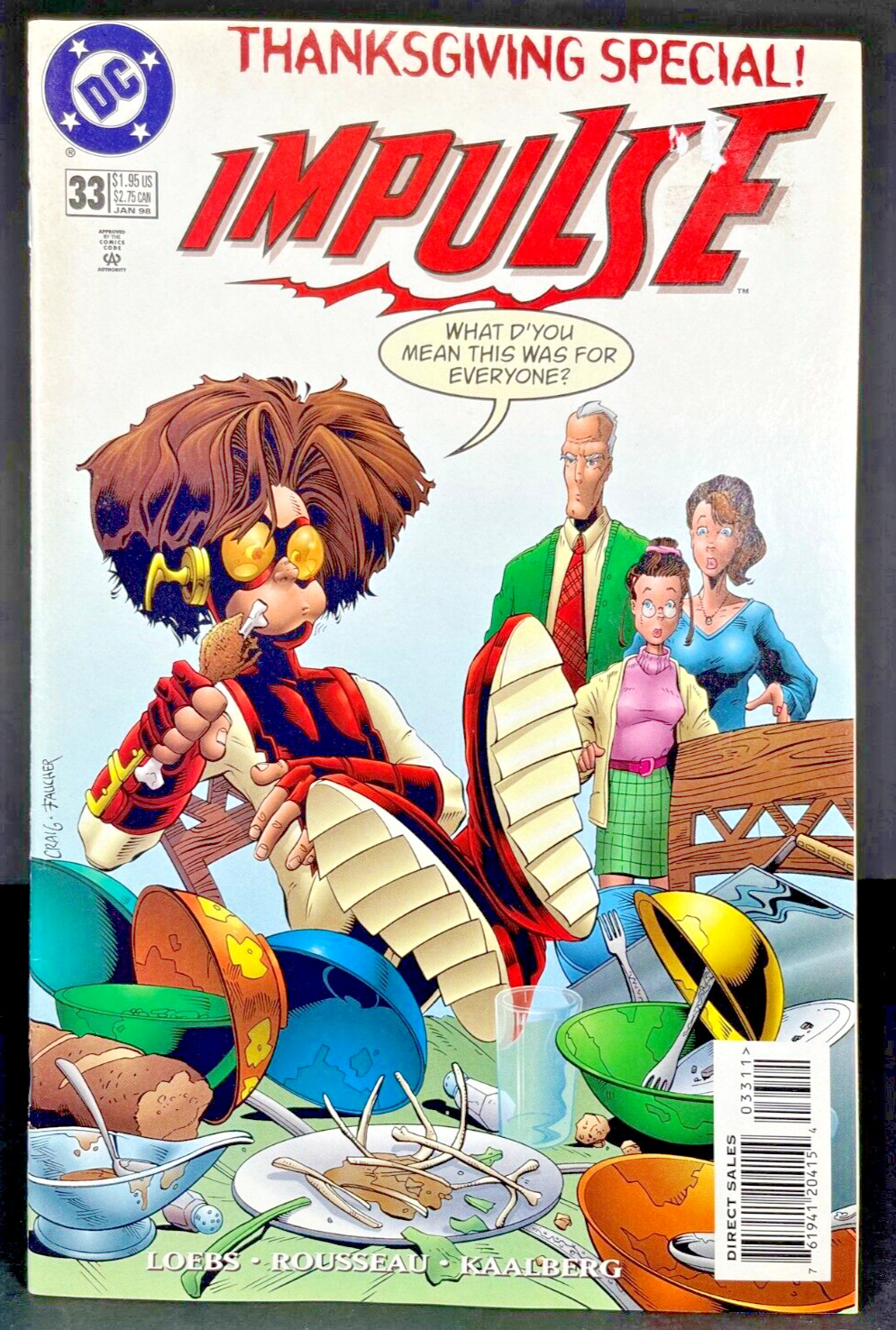 IMPULSE No 33    January 1998 DC Comics