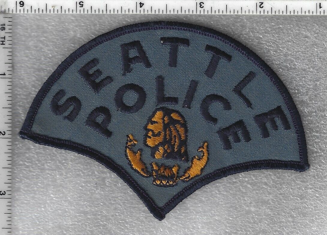 Seattle Police  (Washington)  Old Style  Shoulder Patch