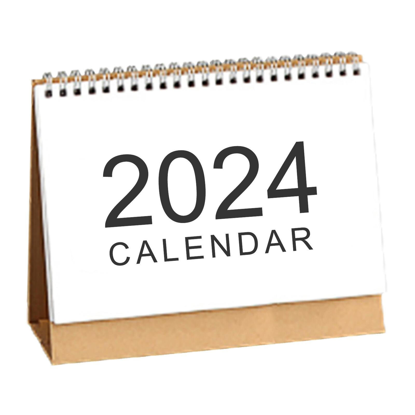 2024 Desk Calendar Family Calendar Desk Calendar 2024 Calendar 360° Page-Turning