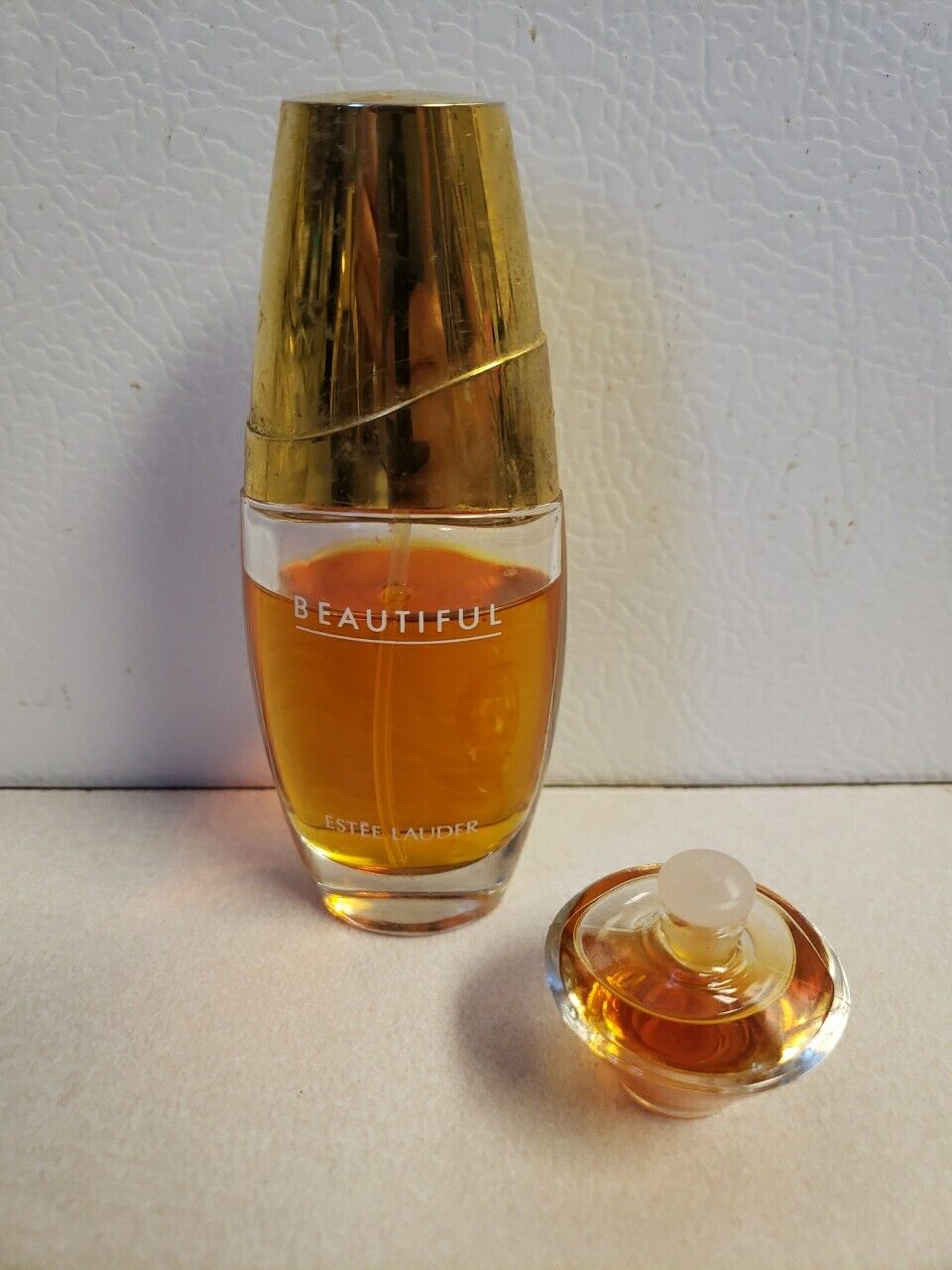 Estee Lauder Beautiful Eau de Parfum  1 oz Spray Bottle 1.0oz Vintage 80% Full +