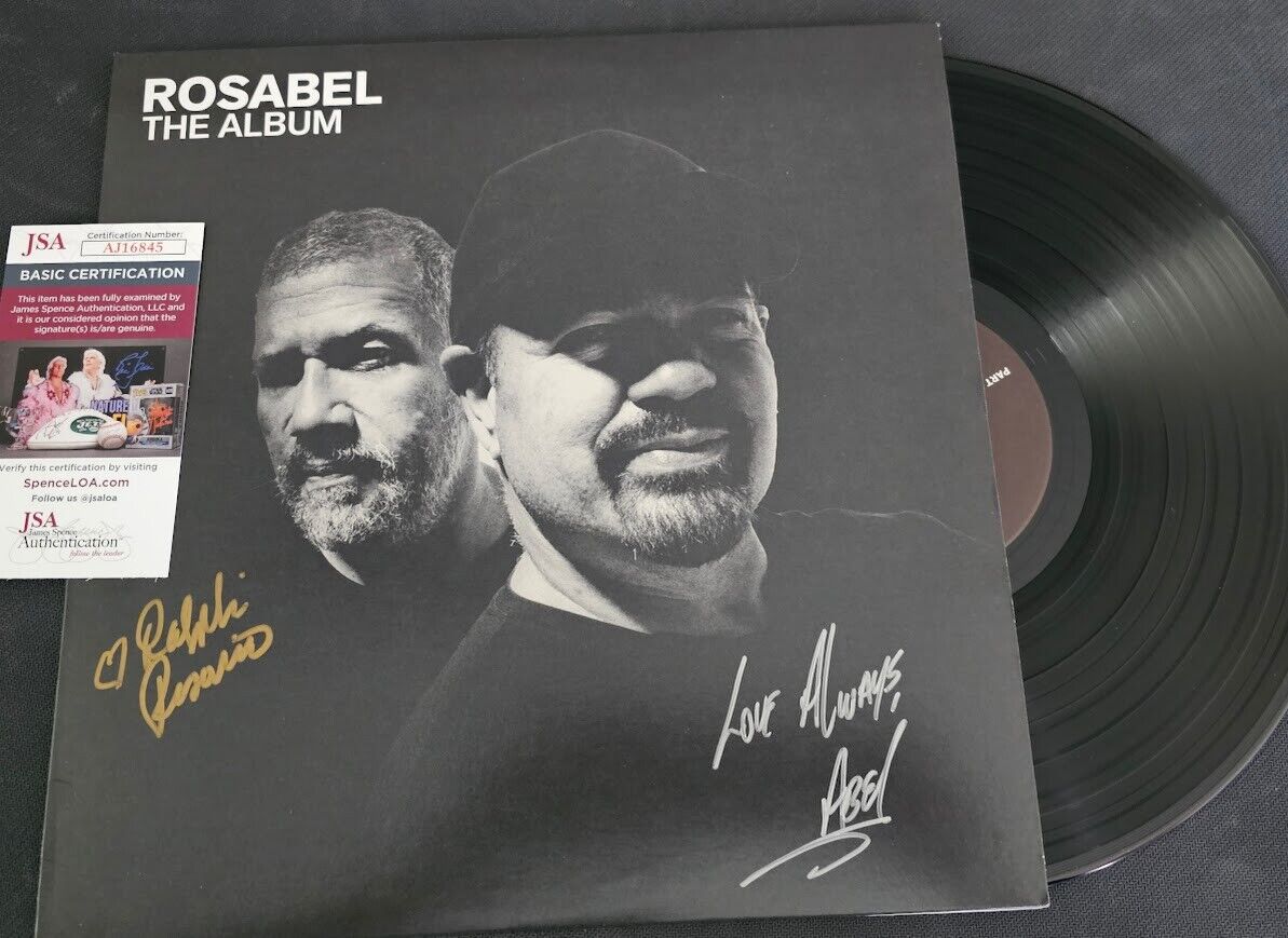 Rosabel The Album Signed Autographed LP Ralph Rosario Abel Aguilera JSA COA