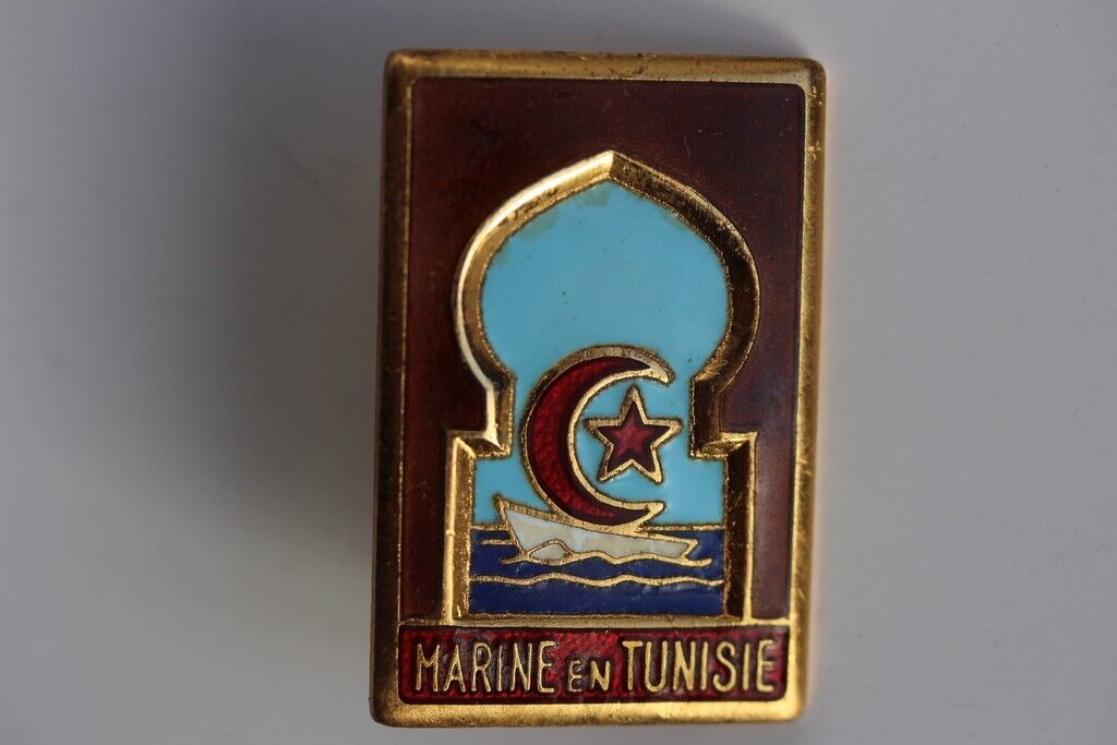 Navy Badge in Tunisia A. Augis (40426)