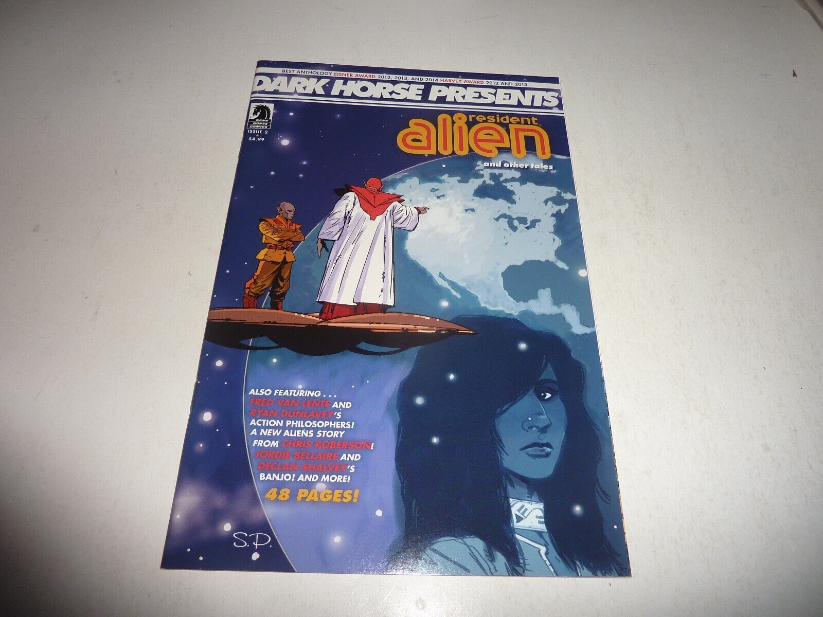 DARK HORSE PRESENTS #2 Dark Horse Comics 2014 RESIDENT ALIEN and Other Tales NM-