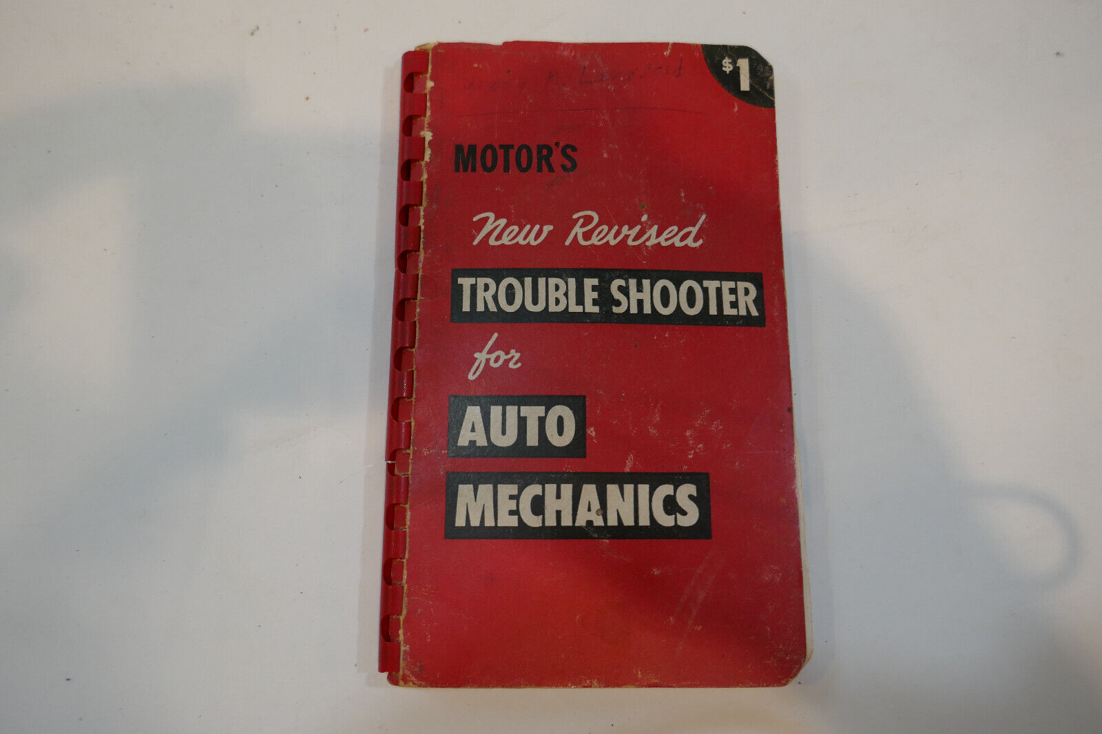 vintage MoToR\'S NEW REVISED TROUBLE SHOOTER FOR AUTO MECHANICS 1951 