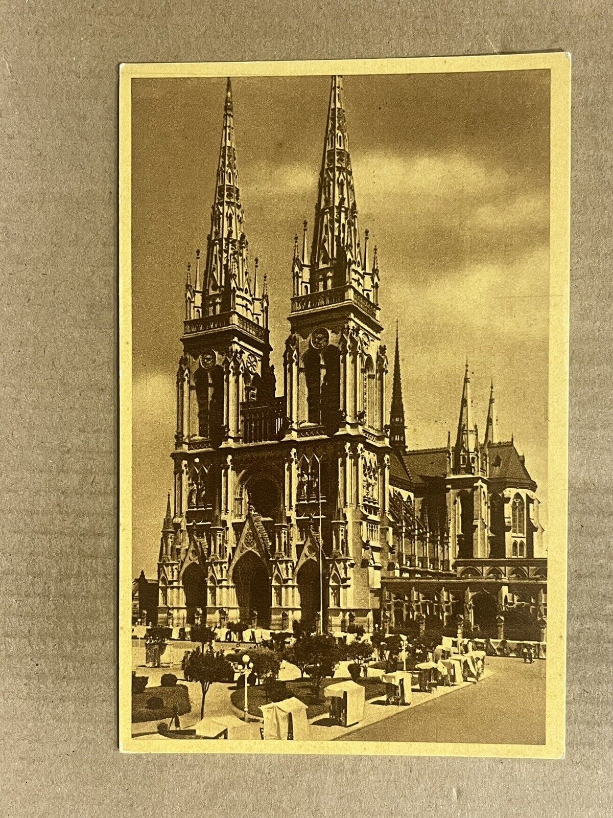Postcard Buenos Aires Argentina Church Basilica Our Lady Of Lujan Vintage PC