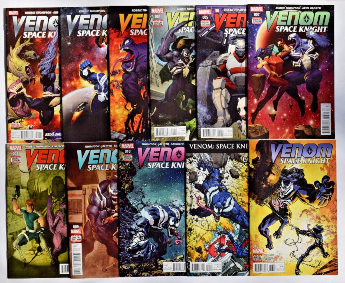 VENOM SPACE KNIGHT (2015) 11 ISSUE COMIC RUN #1-5,7-11,13 MARVEL COMICS