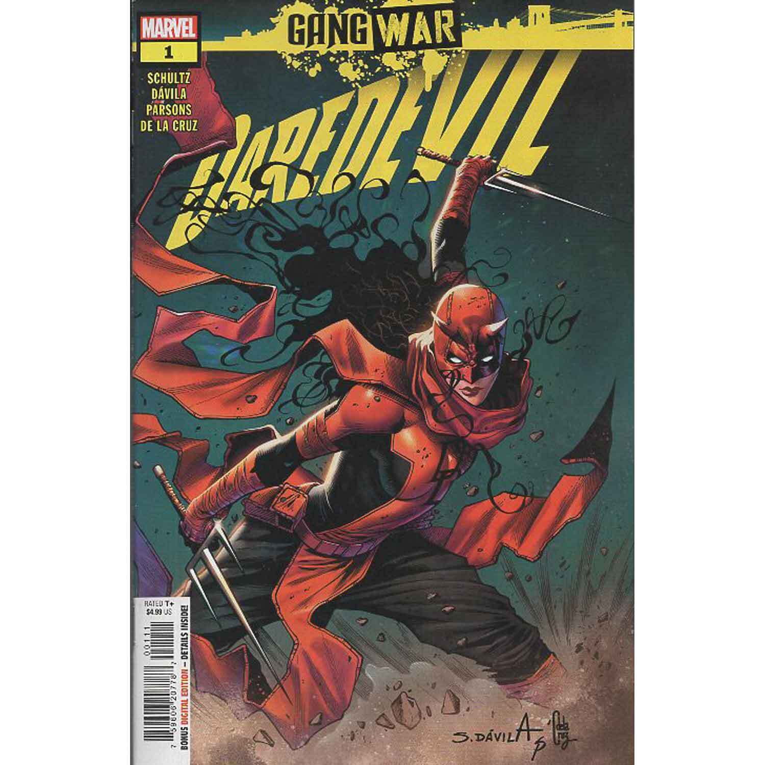 Daredevil Gang War #1 Marvel Comics First Printing