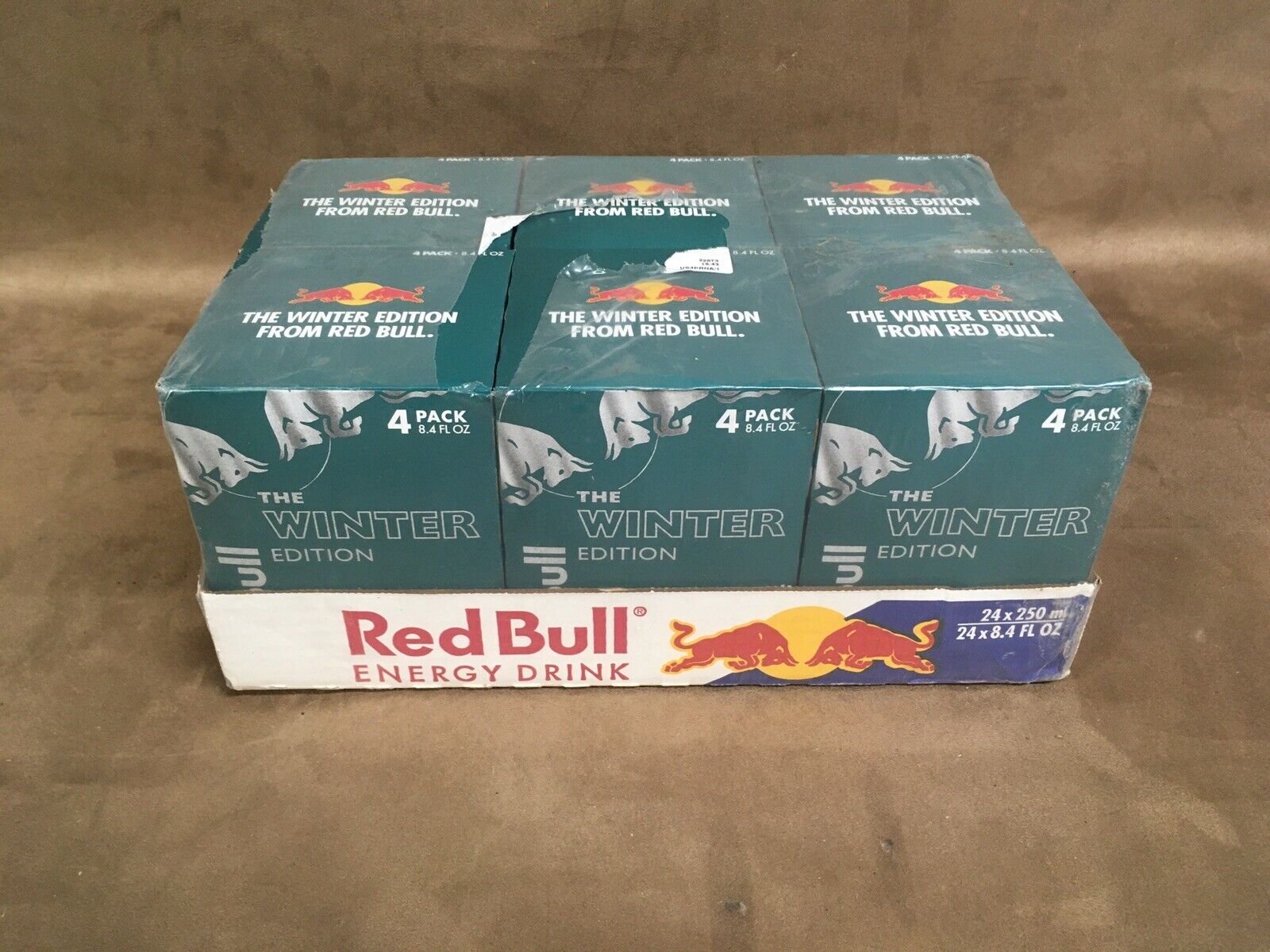 Case Of 24 Red Bull - Fig Apple: The Winter Edition (4-Pack 8.4 fl oz Cans 2022)