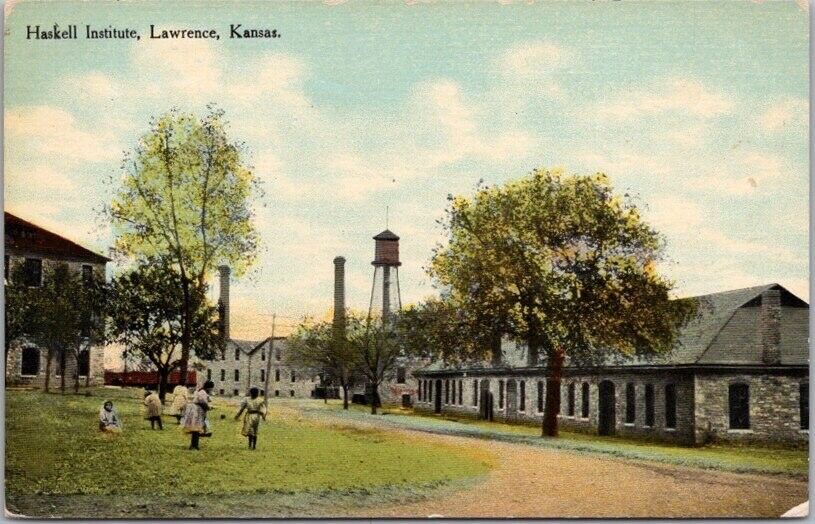 LAWRENCE, Kansas Postcard \