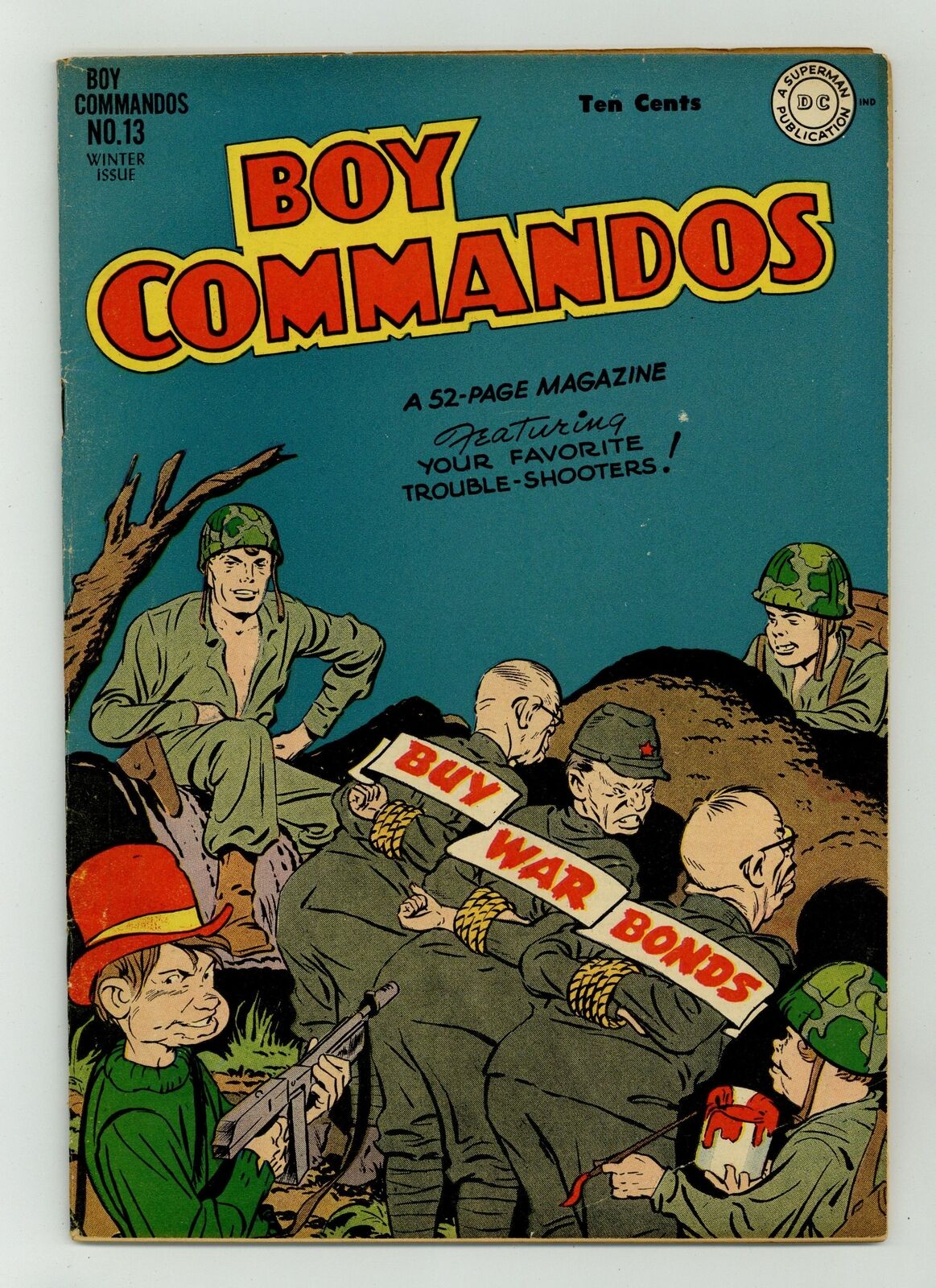 Boy Commandos #13 VG+ 4.5 1945