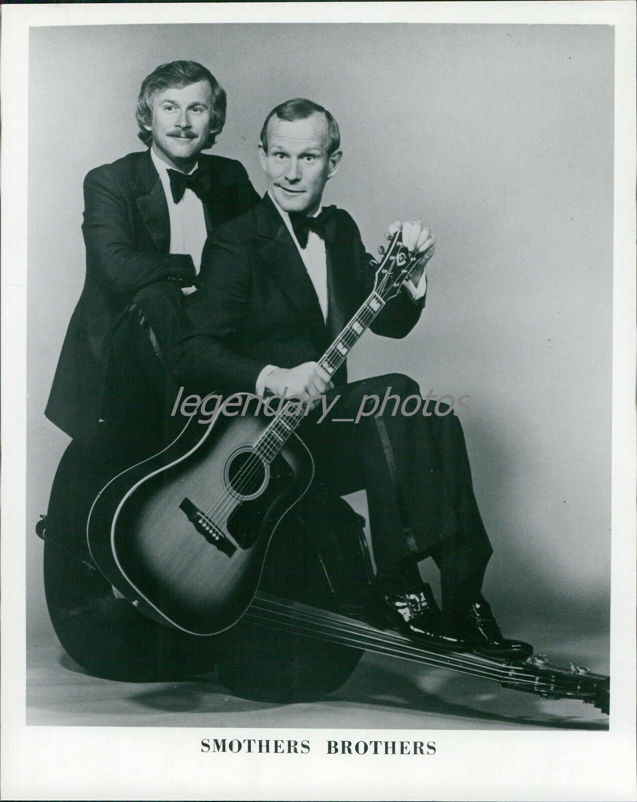1978 Portrait of Comedians Smothers Brothers Original News Service Photo