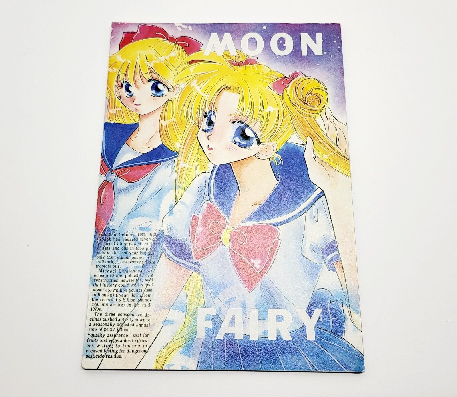 Sailor Moon Doujinshi Comic Book Serena Mabi Murai Presents Moon Fairy Rare