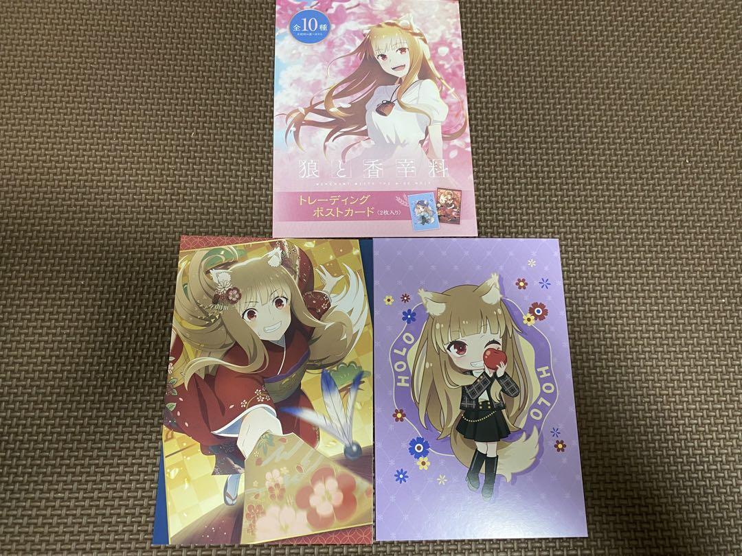 Spice and Wolf FUNTOS Trading Postcard 2 types Anime Goods From Japan