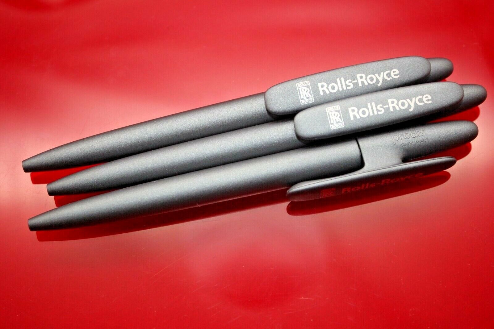 Rolls Royce  Ballpoint Pen 3 pcs new original Prodir swiss made 