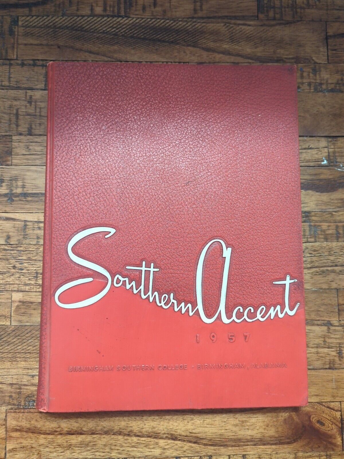 Vintage Yearbook: 1957 Birmingham-Southern College Yearbook Birmingham Alabama 