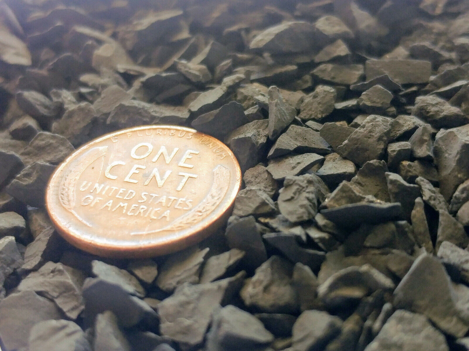  Black Shungite Crushed Chips - Large Sand - 100% Authentic Russian Stone - EMF 