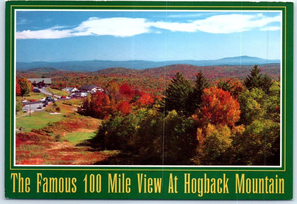 Postcard - The Famous 100 Mile View At Hogback Mountain - Marlboro, Vermont