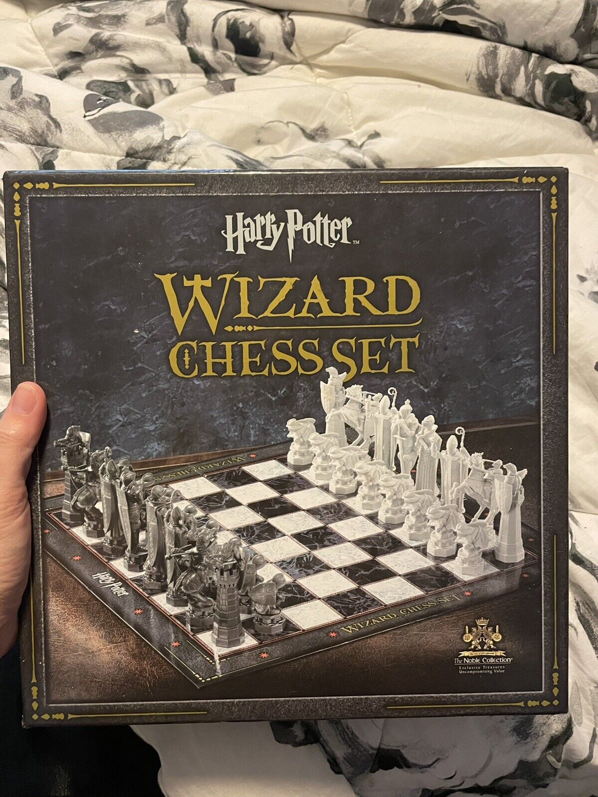 Harry Potter Wizard Chess Set The Noble Collection COMPLETE with Instructions