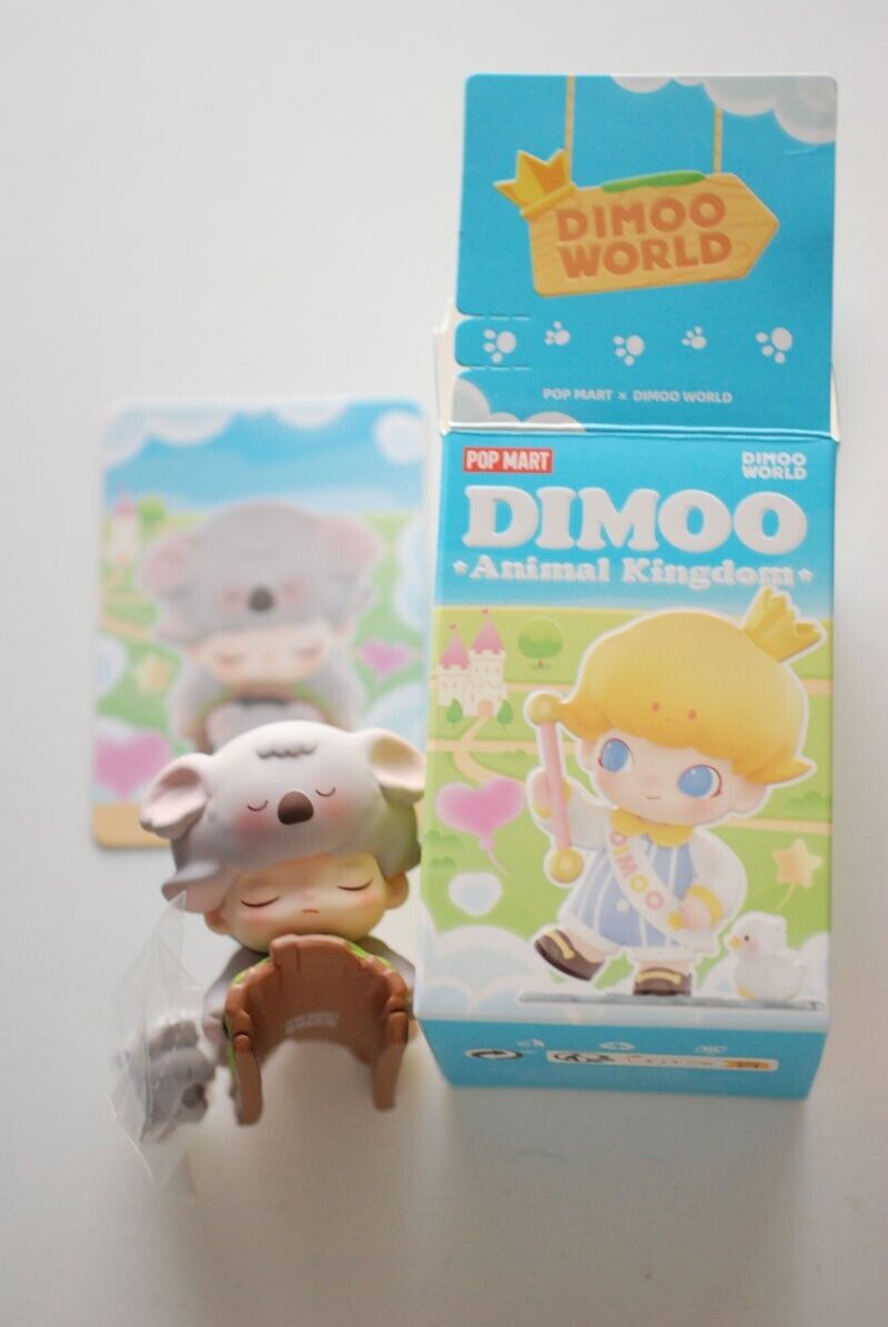 Pop Mart Dimoo Animal Kingdom blind mini figure - Sleepy Koala