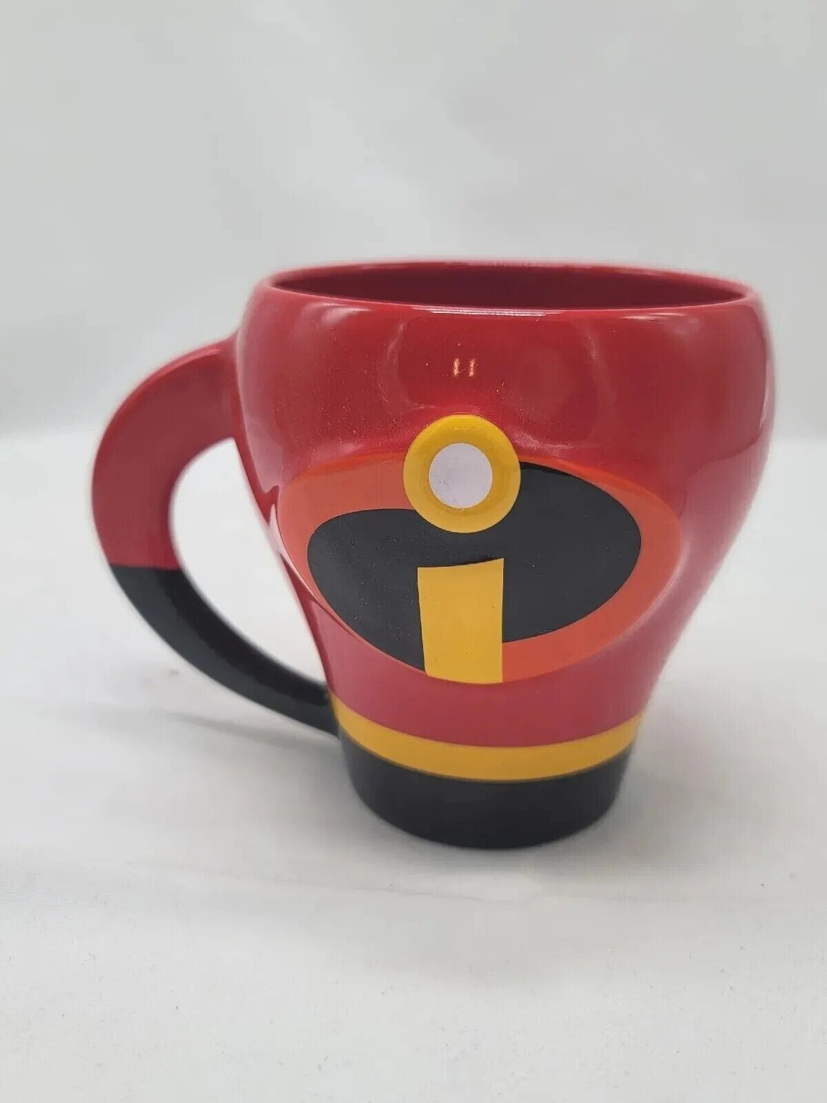Disney INCREDIBLES Mug 3D Coffee Tea Store Pixar Authentic 16 Oz Ceramic NEW
