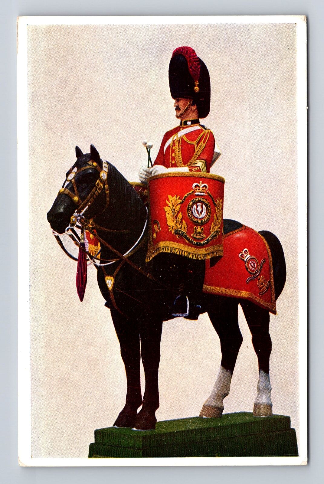Edinburgh Scotland The Royal Scots Greys, Vintage Card Souvenir History Postcard