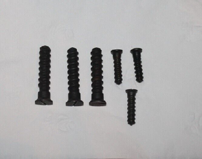 1903 US Rifle Buttplate Screws Lot of 3 sets Used Parts  See Description