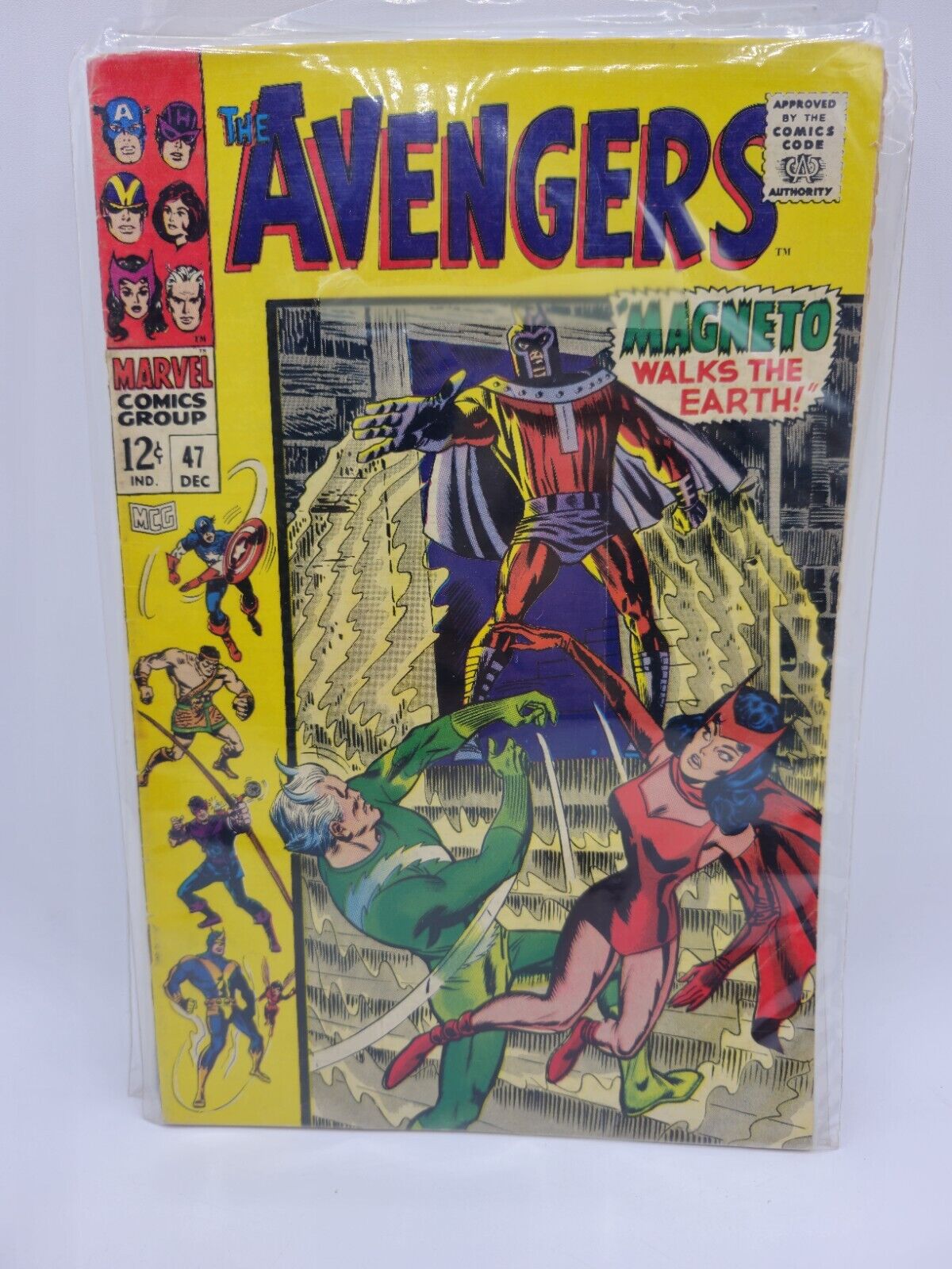 The Avengers #47 - Marvel 1967 1st Appearance Dane Whitman/Black Knight