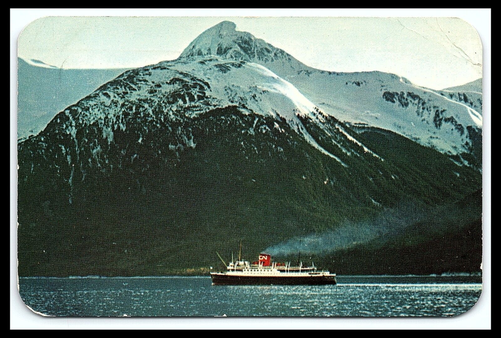 SS Prince George Steamship Postcard Alaska Vancouver BC Posted 1967  pc231