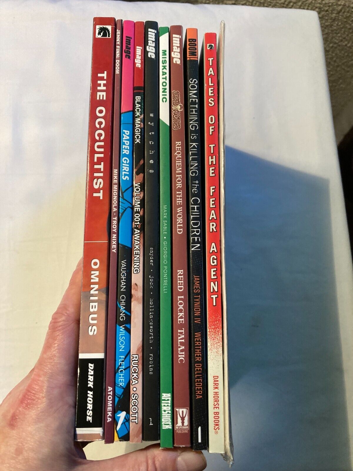 LOT of 10 Horror Graphic Novels/TPBs: All (VF+) or better Actual items photo\'d.
