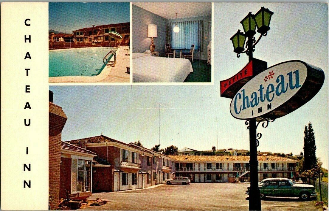 1960\'S. CHATEAU INN. SANTA BARBARA, CA. POSTCARD TM12
