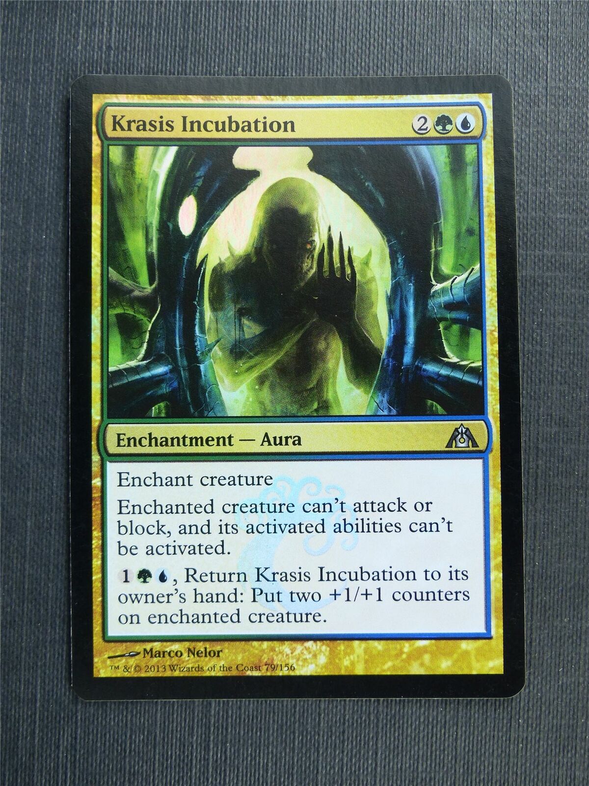 Krasis Incubation Foil - Mtg Magic Cards #5AH