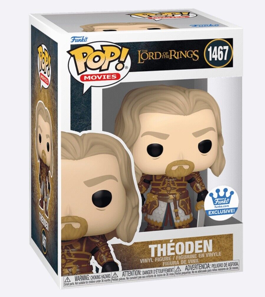 Funko POP Lord of the Rings Theoden #1467 Funko Exclusive IN HAND