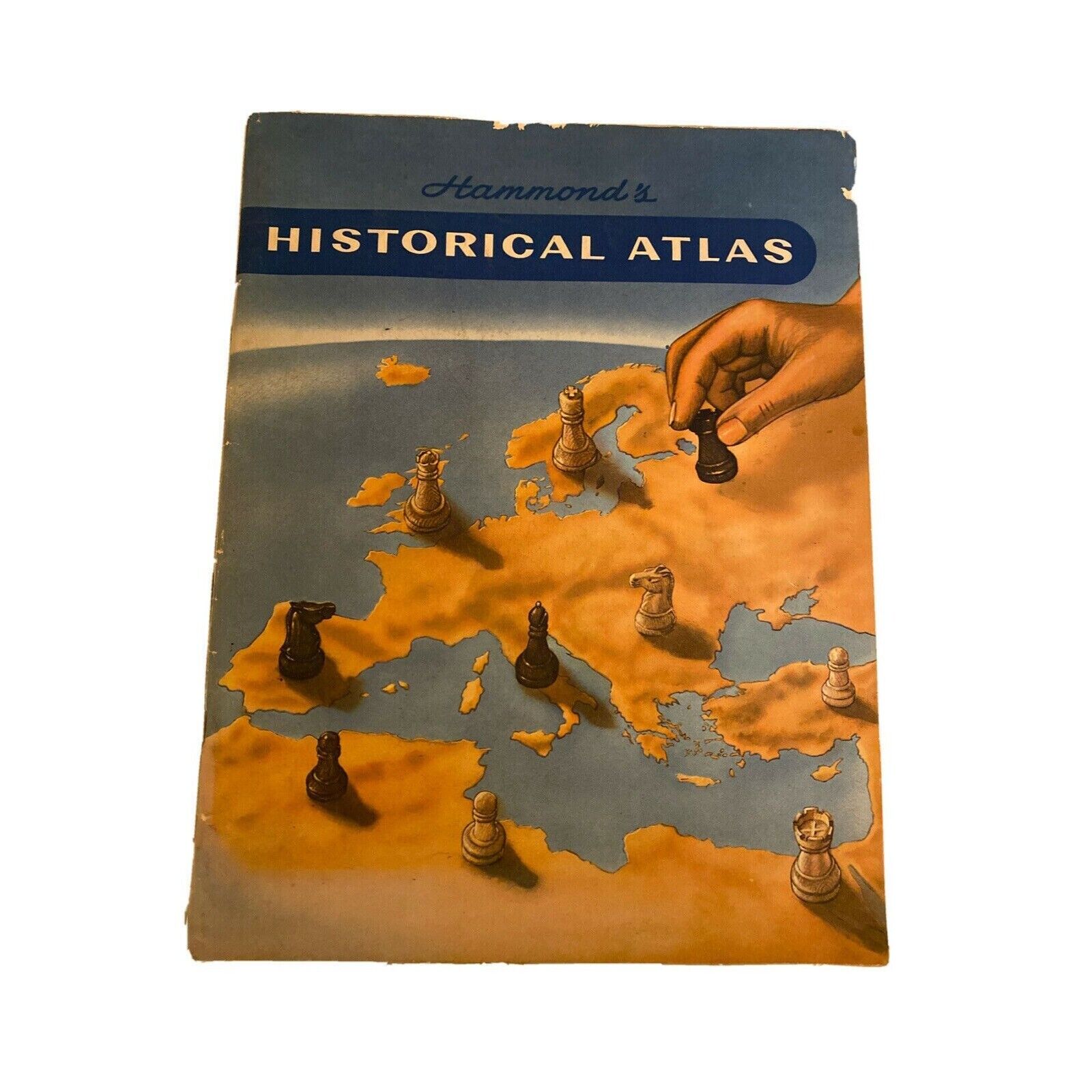 Hammond's 1957 Historical Atlas Maps Color