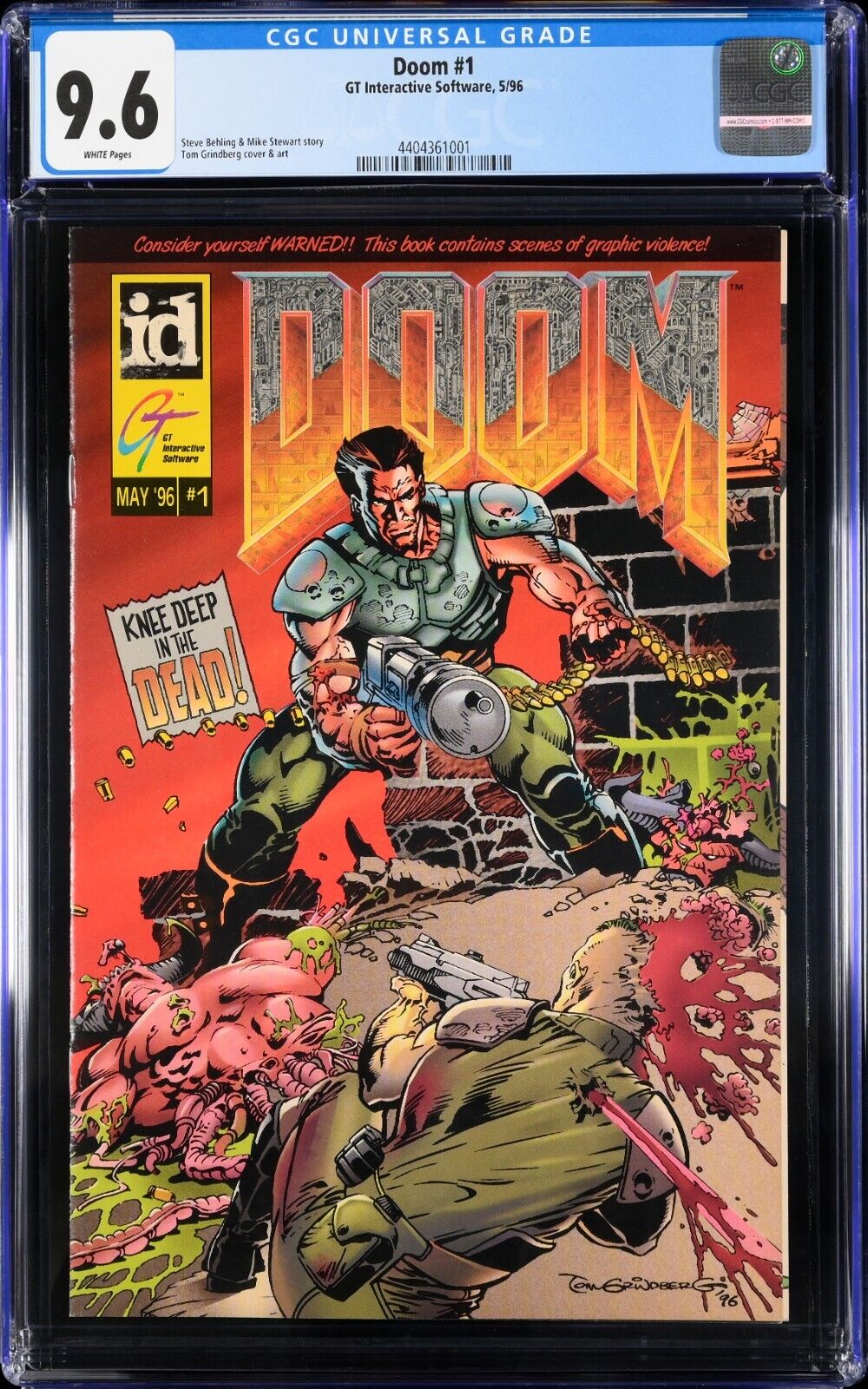 Doom #1 - GT Interactive - 1996 - Convention Exclusive Variant - Rare - Scarce 2