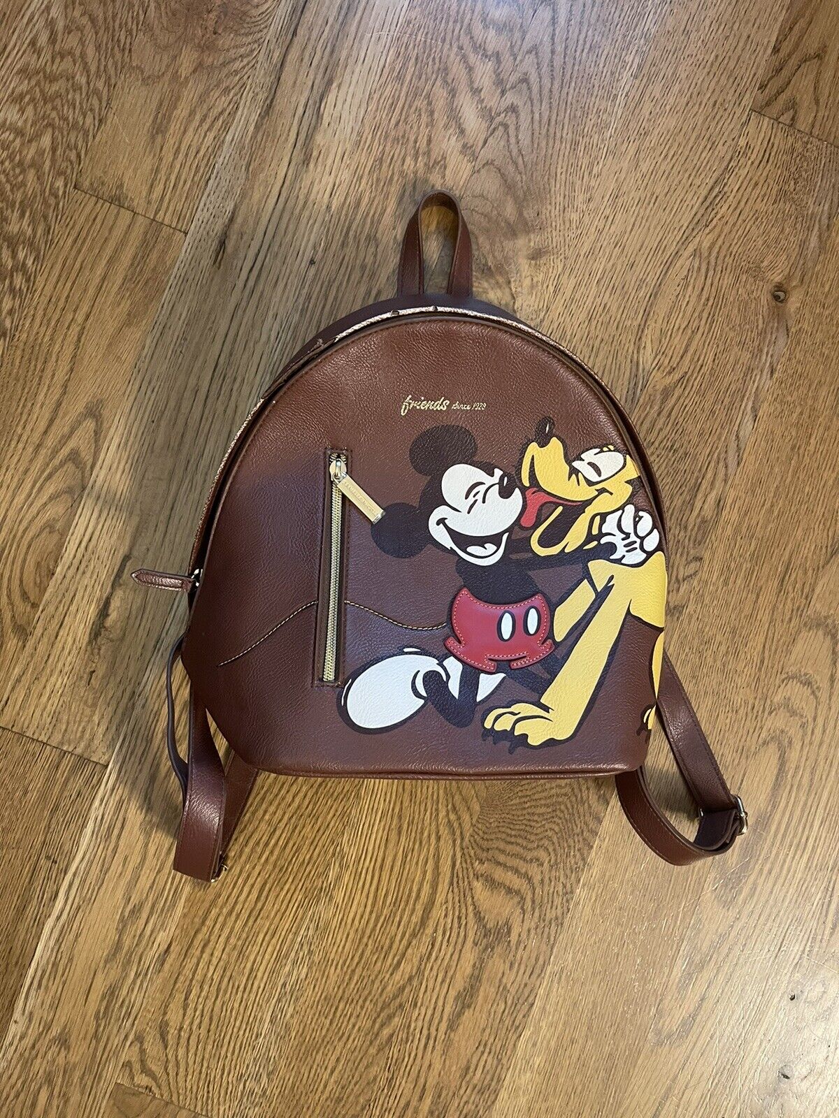 Disney Danielle Nicole Dani Mickey & Pluto Mini Backpack