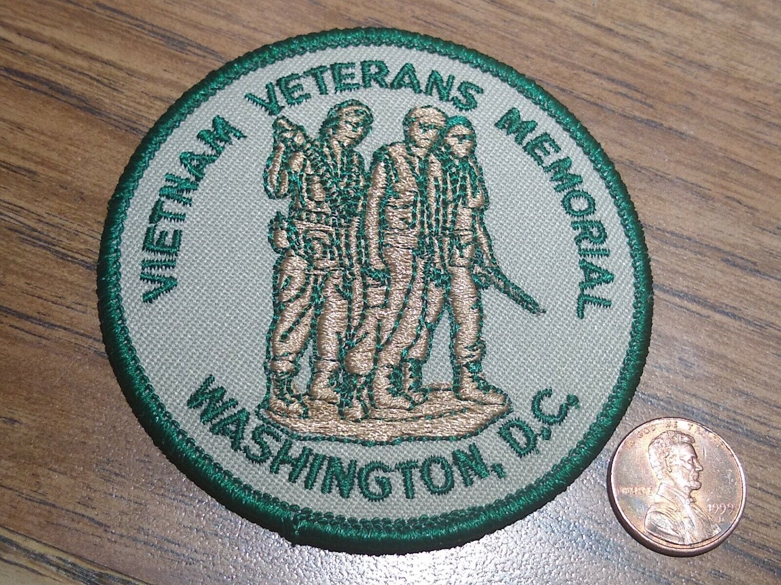 NEW Vietnam Veterans Memorial Washington DC Embroidered Voyager Iron-on Patch 