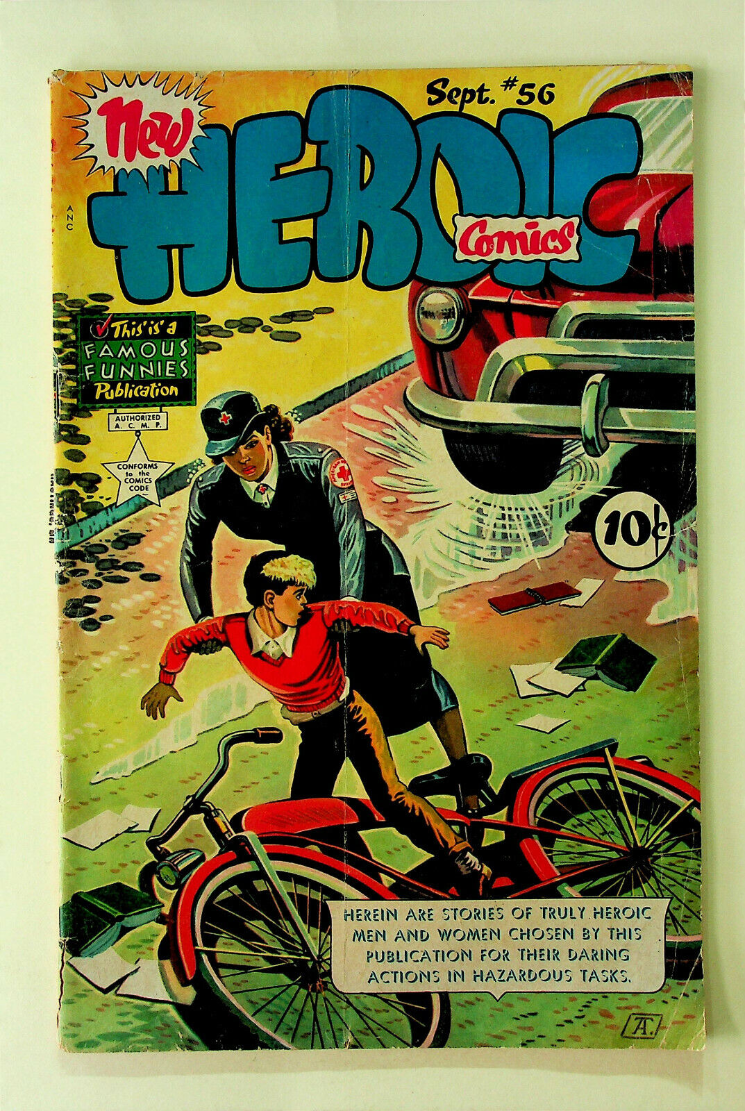 New Heroic Comics #56 (Sep 1949; Dell) - Good