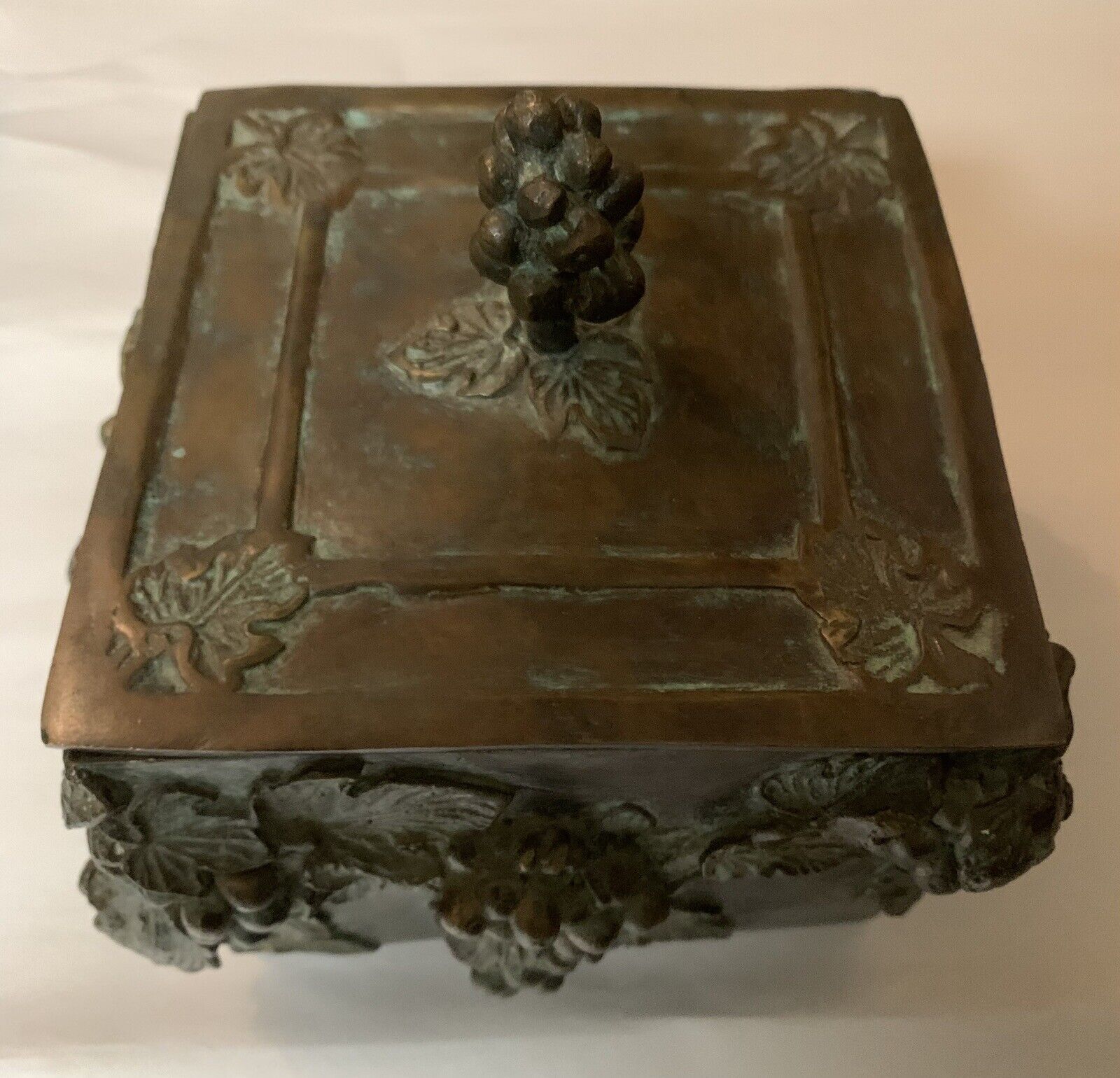 Maitland Smith Bronze Box Circa 1980’S