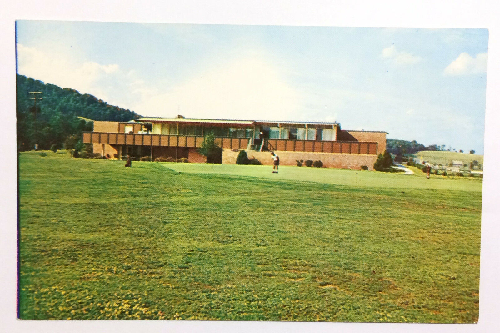 Morristown TN Postcard Tennessee Golf Course Country Club