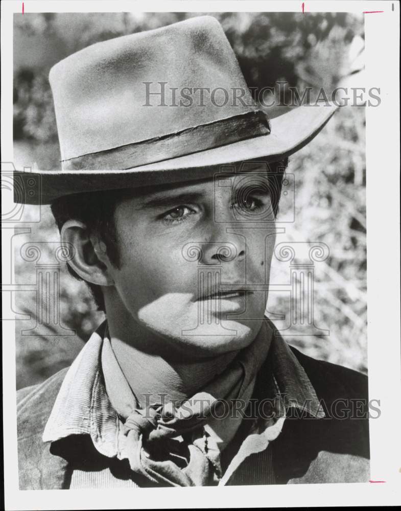 1968 Press Photo An actor in a movie scene - lra74065