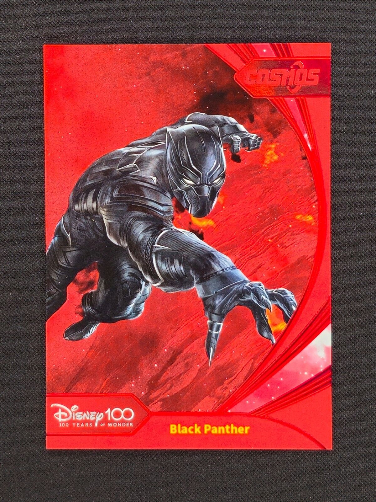 2023 Kakawow Cosmos Disney 100 All-Stars Black Panther Cosmos Red /75 CDQ-IR-71