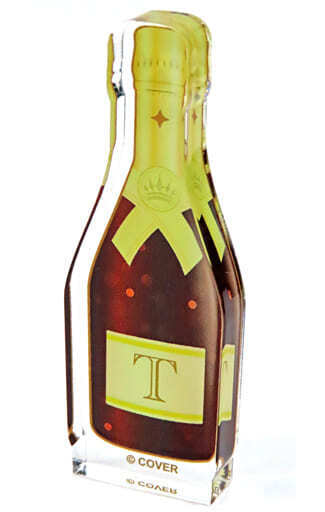 Acrylic Stand Panel Tenshin Kishido Club Holostars Champagne Bottle Motif Virtua