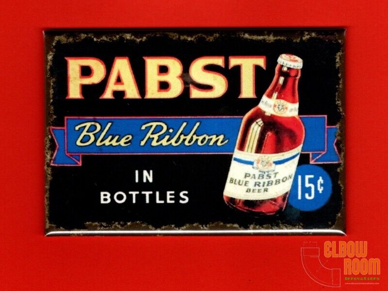Pabst Blue Ribbon beer vintage look sign 2x3\