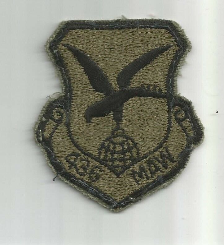 USAF Air Force 436 MAW  subdued patch 3 X 2-3/4 #4317