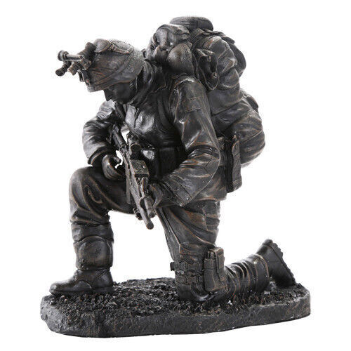 PT Wounded Soldier Statue