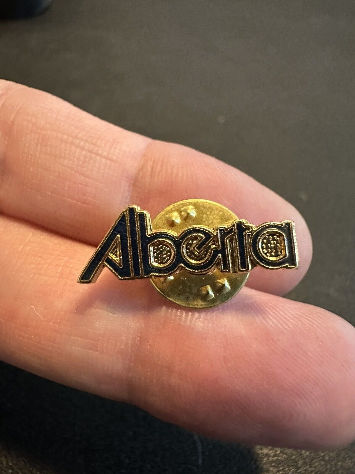 Vintage Alberta Canada Lapel Hat Pin